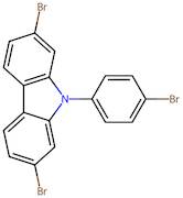 2,7-Dibromo-9-(4-bromophenyl)-9H-carbazole