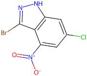 3-Bromo-6-chloro-4-nitro-1H-indazole