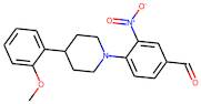 4-[4-(2-Methoxyphenyl)piperidino]-3-nitrobenzaldehyde