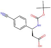 (S)-3-((tert-Butoxycarbonyl)amino)-3-(4-cyanophenyl)propanoic acid