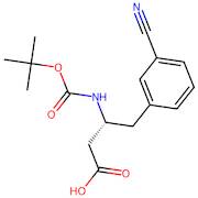 (R)-3-((tert-Butoxycarbonyl)amino)-4-(3-cyanophenyl)butanoic acid