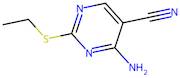 4-Amino-2-(ethylthio)pyrimidine-5-carbonitrile