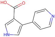 4-(Pyridin-4-yl)-1H-pyrrole-3-carboxylic acid