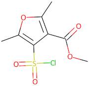 Methyl 4-(chlorosulphonyl)-2,5-dimethyl-3-furoate