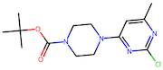 tert-Butyl 4-(2-chloro-6-methylpyrimidin-4-yl)piperazine-1-carboxylate