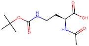 (S)-2-Acetamido-4-((tert-butoxycarbonyl)amino)butanoic acid