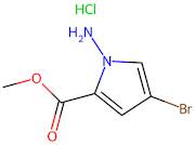 Methyl 1-amino-4-bromo-1H-pyrrole-2-carboxylate hydrochloride