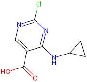 2-Chloro-4-(cyclopropylamino)pyrimidine-5-carboxylic acid