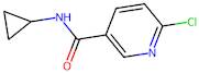 6-chloro-N-cyclopropylpyridine-3-carboxamide