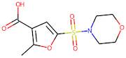 2-Methyl-5-[(morpholin-4-yl)sulphonyl]-3-furoic acid