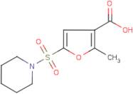 2-Methyl-5-(piperidin-1-ylsulphonyl)-3-furoic acid