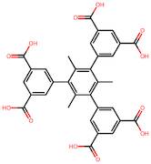 5'-(3,5-Dicarboxyphenyl)-2',4',6'-trimethyl-[1,1':3',1''-terphenyl]-3,3'',5,5''-tetracarboxylic ac…