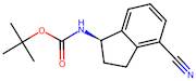 (R)-tert-Butyl (4-cyano-2,3-dihydro-1H-inden-1-yl)carbamate