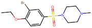 1-((3-Bromo-4-ethoxyphenyl)sulfonyl)-4-methylpiperazine