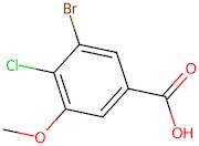 3-Bromo-4-chloro-5-methoxybenzoic acid