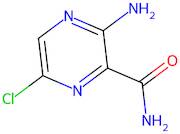 3-Amino-6-chloropyrazine-2-carboxamide