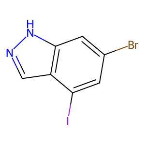 6-Bromo-4-iodo-1H-indazole