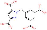 1-(3,5-Dicarboxybenzyl)-1H-pyrazole-3,5-dicarboxylic acid