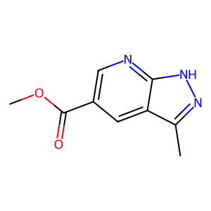 Methyl 3-methyl-1H-pyrazolo[3,4-b]pyridine-5-carboxylate