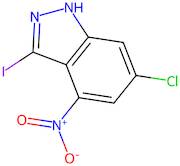 6-Chloro-3-iodo-4-nitro-1H-indazole