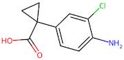 1-(4-Amino-3-chlorophenyl)cyclopropanecarboxylic acid