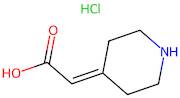 2-(Piperidin-4-ylidene)acetic acid hydrochloride