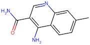 4-Amino-7-methylquinoline-3-carboxamide