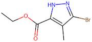 Ethyl 3-bromo-4-methyl-1H-pyrazole-5-carboxylate