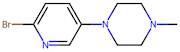 1-(6-Bromopyridin-3-yl)-4-methylpiperazine