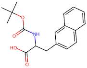 2-((Tert-butoxycarbonyl)amino)-3-(naphthalen-2-yl)propanoic acid