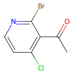 1-(2-Bromo-4-chloropyridin-3-yl)ethan-1-one