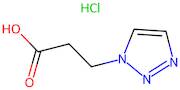 3-(1H-1,2,3-Triazol-1-yl)propanoic acid hydrochloride