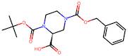 (S)-4-((Benzyloxy)carbonyl)-1-(tert-butoxycarbonyl)piperazine-2-carboxylic acid