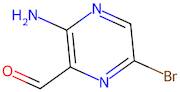 3-Amino-6-bromopyrazine-2-carbaldehyde