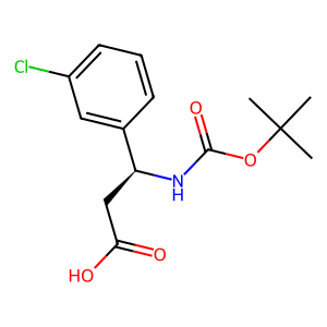 (S)-3-((tert-Butoxycarbonyl)amino)-3-(3-chlorophenyl)propanoic acid