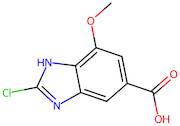 2-Chloro-7-methoxy-1H-benzo[d]imidazole-5-carboxylic acid