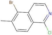 5-Bromo-1-chloro-6-methylisoquinoline