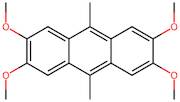 2,3,6,7-Tetramethoxy-9,10-dimethylanthracene