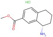 Methyl (S)-8-amino-5,6,7,8-tetrahydronaphthalene-2-carboxylate hydrochloride