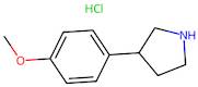 3-(4-Methoxyphenyl)pyrrolidine hydrochloride