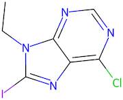 6-Chloro-9-ethyl-8-iodo-9H-purine