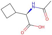 (R)-2-Acetamido-2-cyclobutylacetic acid