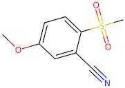 5-Methoxy-2-(methylsulfonyl)benzonitrile