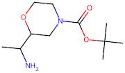 tert-Butyl 2-(1-aminoethyl)morpholine-4-carboxylate