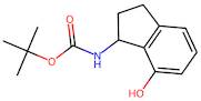 tert-Butyl (7-hydroxy-2,3-dihydro-1H-inden-1-yl)carbamate