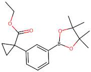 Ethyl 1-(3-(4,4,5,5-tetramethyl-1,3,2-dioxaborolan-2-yl)phenyl)cyclopropane-1-carboxylate