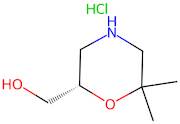 (S)-(6,6-Dimethylmorpholin-2-yl)methanol hydrochloride