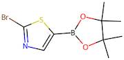 2-Bromo-5-(4,4,5,5-tetramethyl-1,3,2-dioxaborolan-2-yl)thiazole