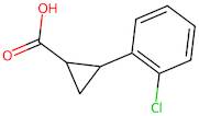 2-(2-Chlorophenyl)cyclopropanecarboxylic acid