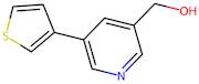 (5-(Thiophen-3-yl)pyridin-3-yl)methanol